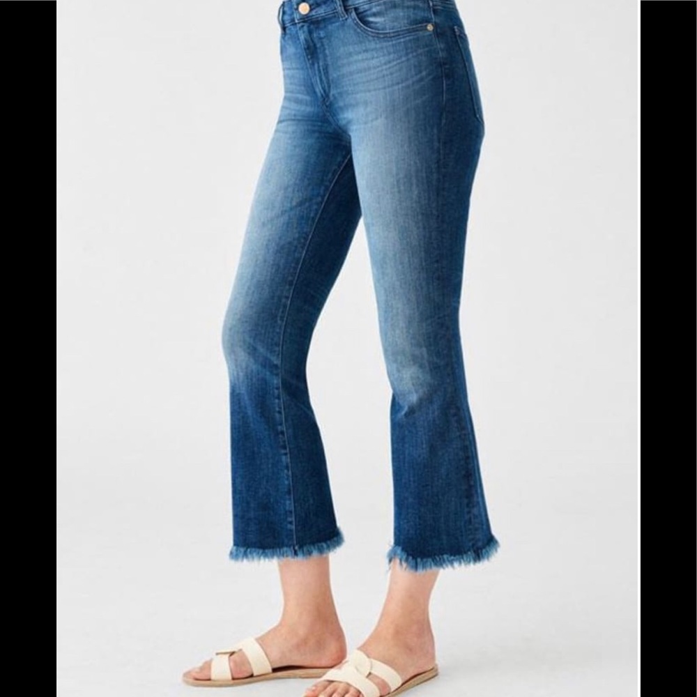 DL1961 Bridgette Cropped Bootcut jeans SZ 25